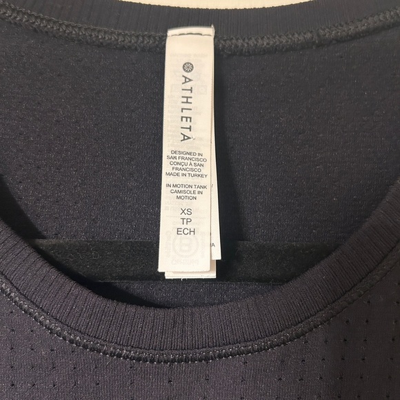 Athleta Women's Black and Yellow Tops - Picture 9 of 10